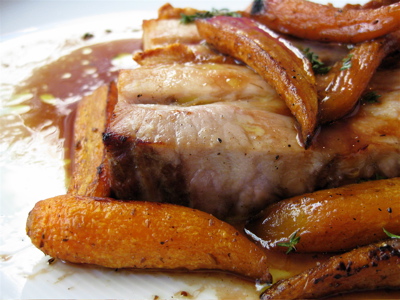 roast pork belly at St. Alban's restaurant